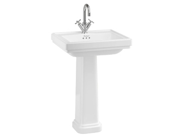 RIVIERA - 580mm Pedestal Basin by bathroom brands - view 2